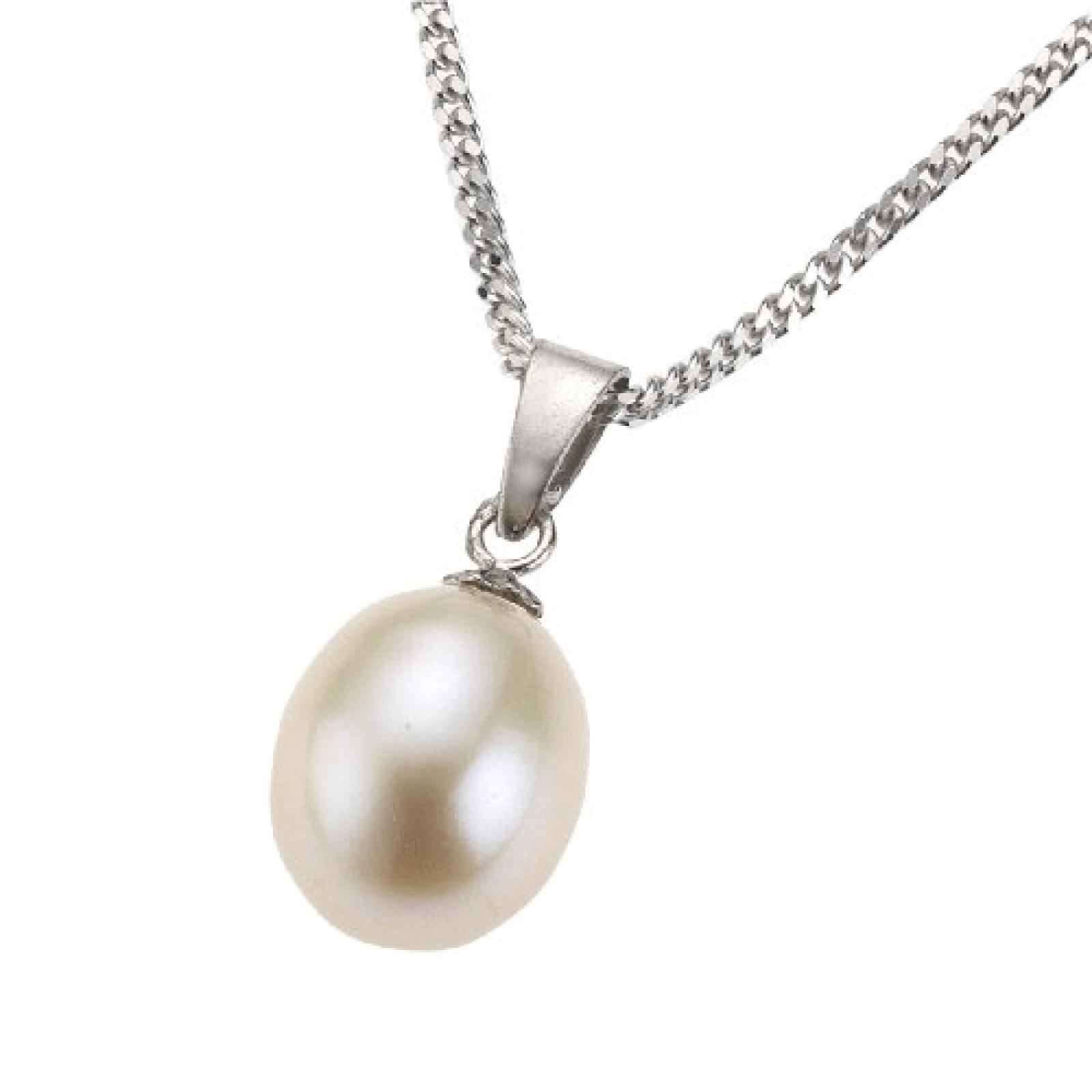 ZEEme Pearls Anhänger/Kette 45cm aus einer Süßwasserzuchtperle 500243610-45 