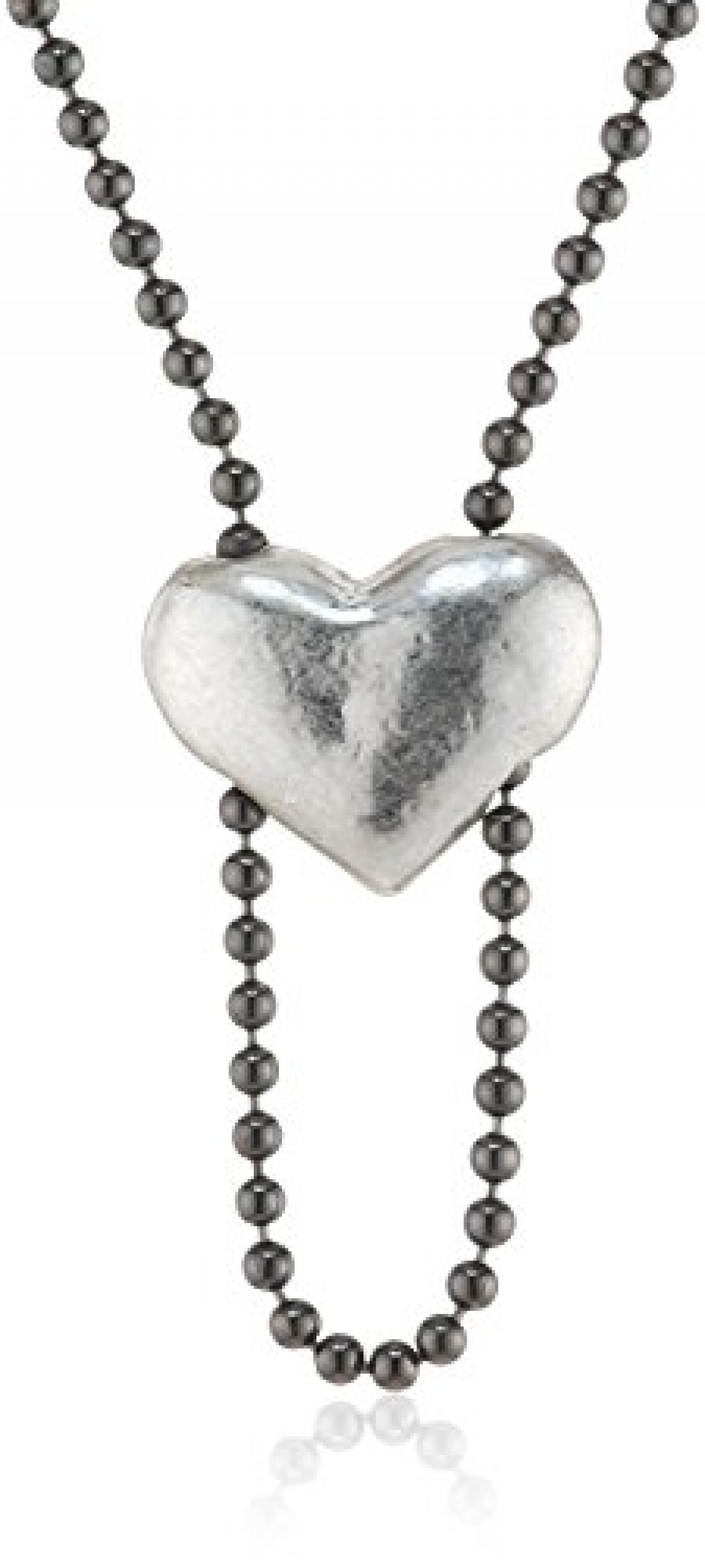 Pilgrim Damen-Halskette aus der Serie Charms Hematite beschichtet Silber 90 cm 40122-9005 