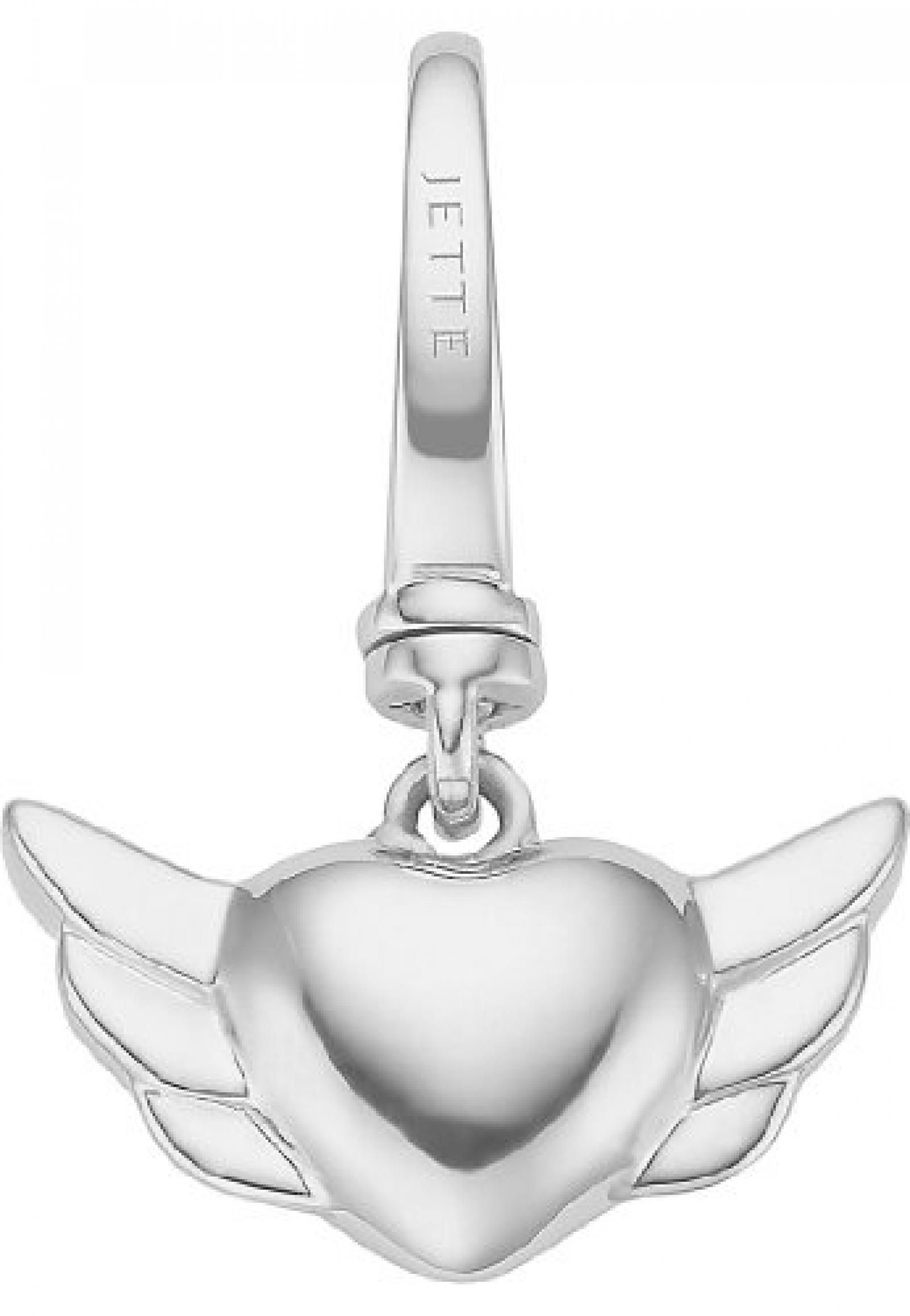 JETTE Charms Damen-Charm CHARM 925er Silber rhodiniert silber, One Size 