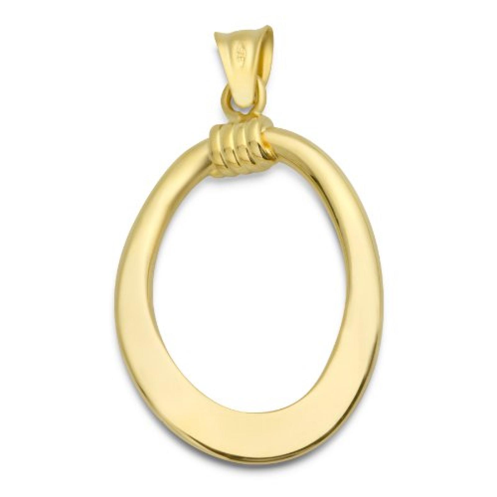 Miore Damen-Anhänger 9 Karat 375 Gelbgold MSIL916P 