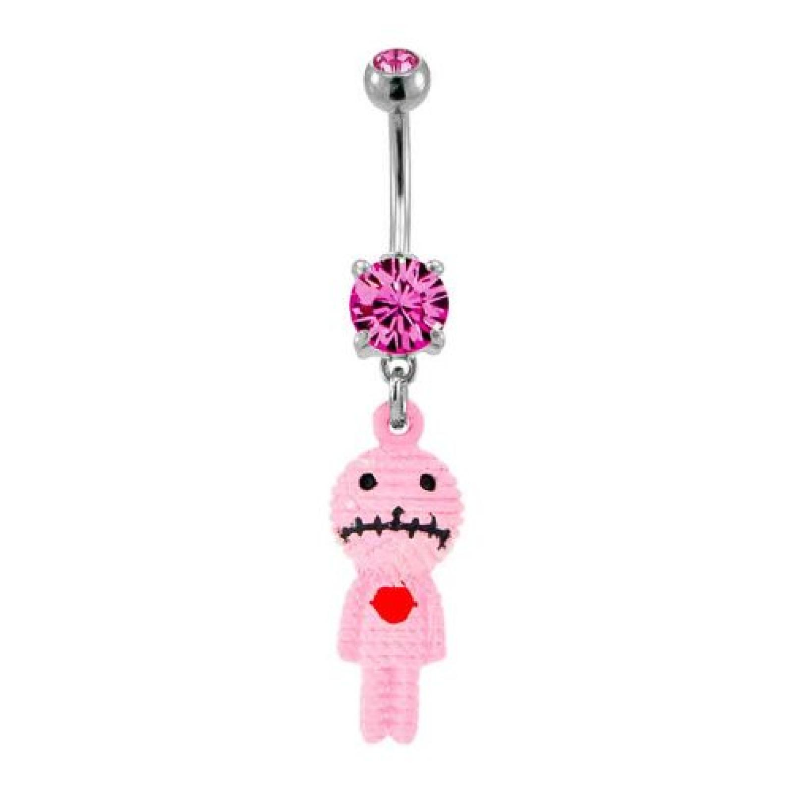 Metal Mafia Bauchnabelpiercing VOODOO DOLL 