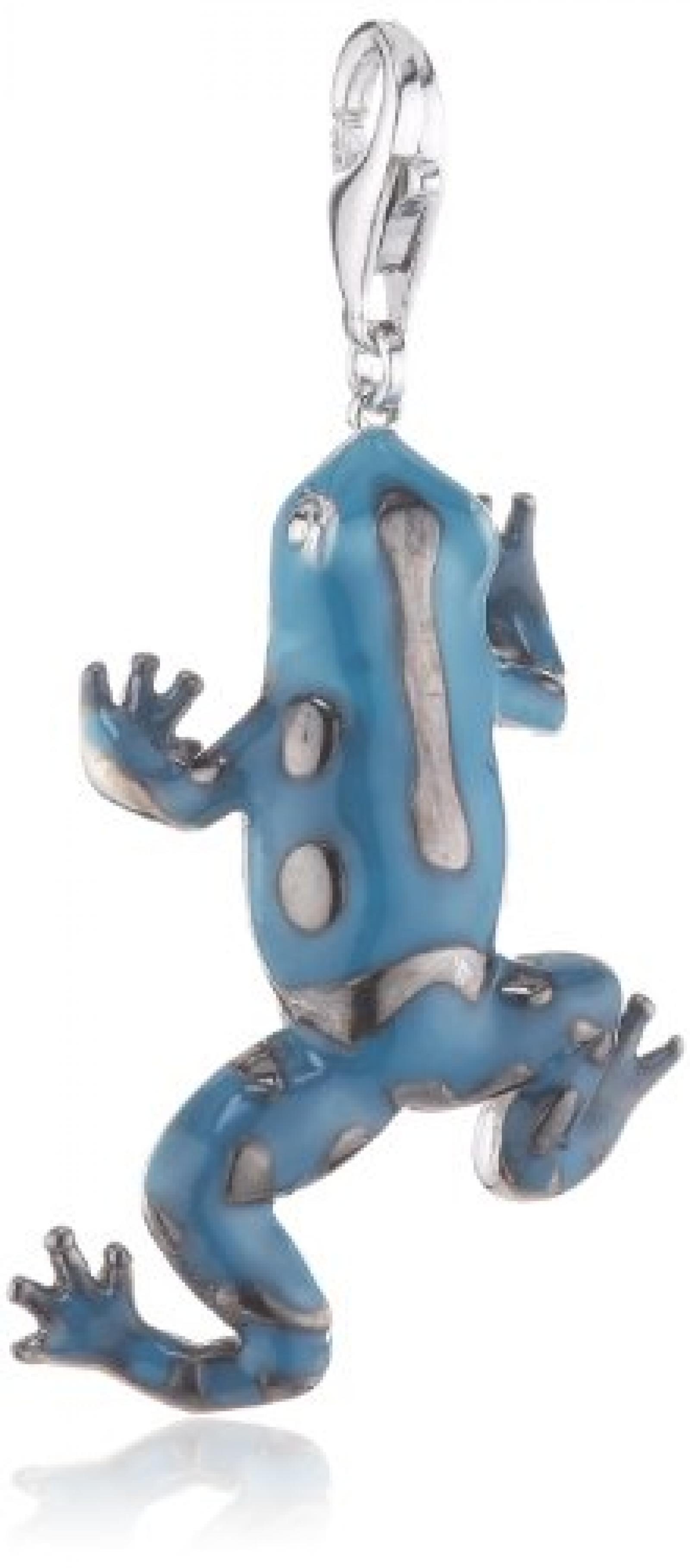 Esprit Jewels Damen-Charm frog blau XL 925 Sterling Silber ESCH91252A000 