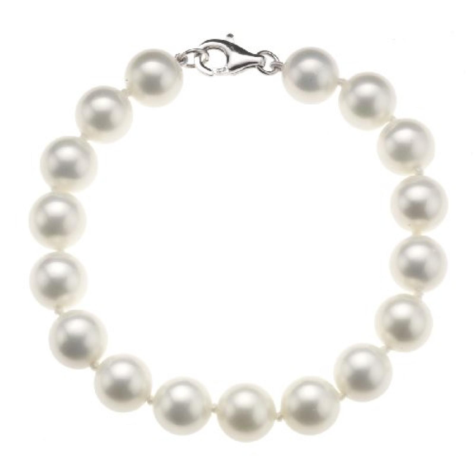 ZEEme Pearls Damen-Perlarmband 925 Sterlingsilber 20cm 360260093 