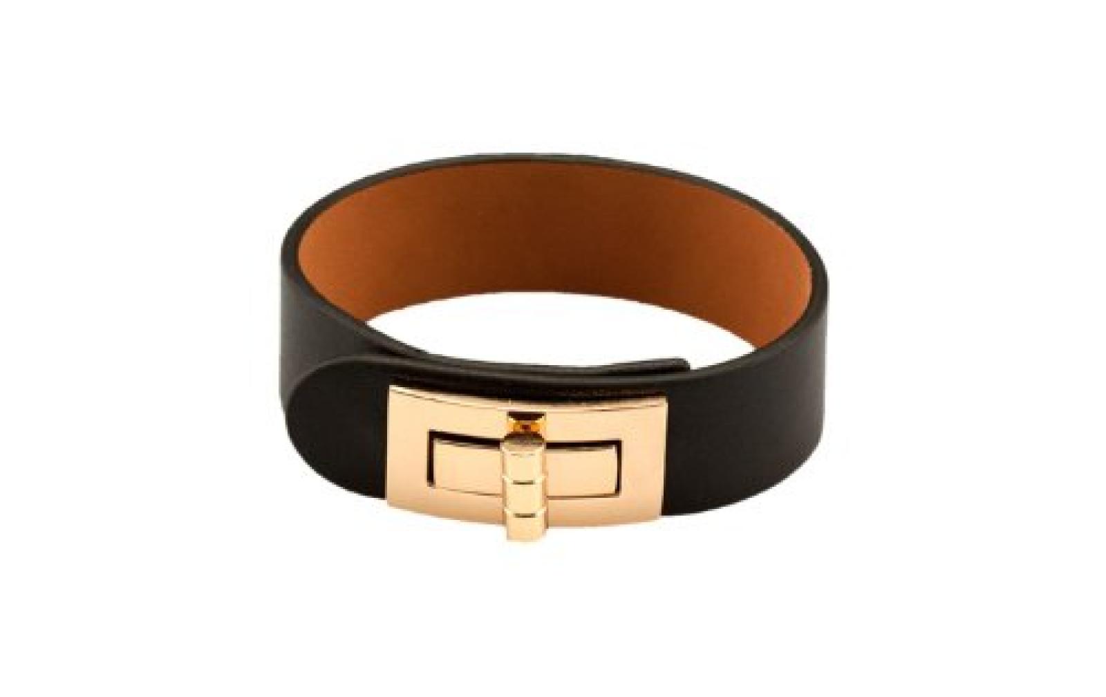 Sweet Deluxe Kalea Armband schwarz mit Rosegold Schliesse 