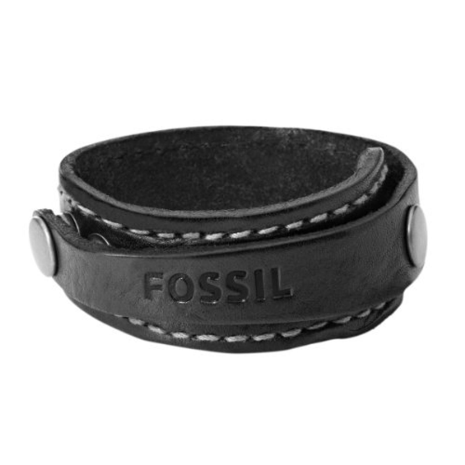 Fossil Jewelry Herren-Armband Edelstahl schwarz JA5922716 