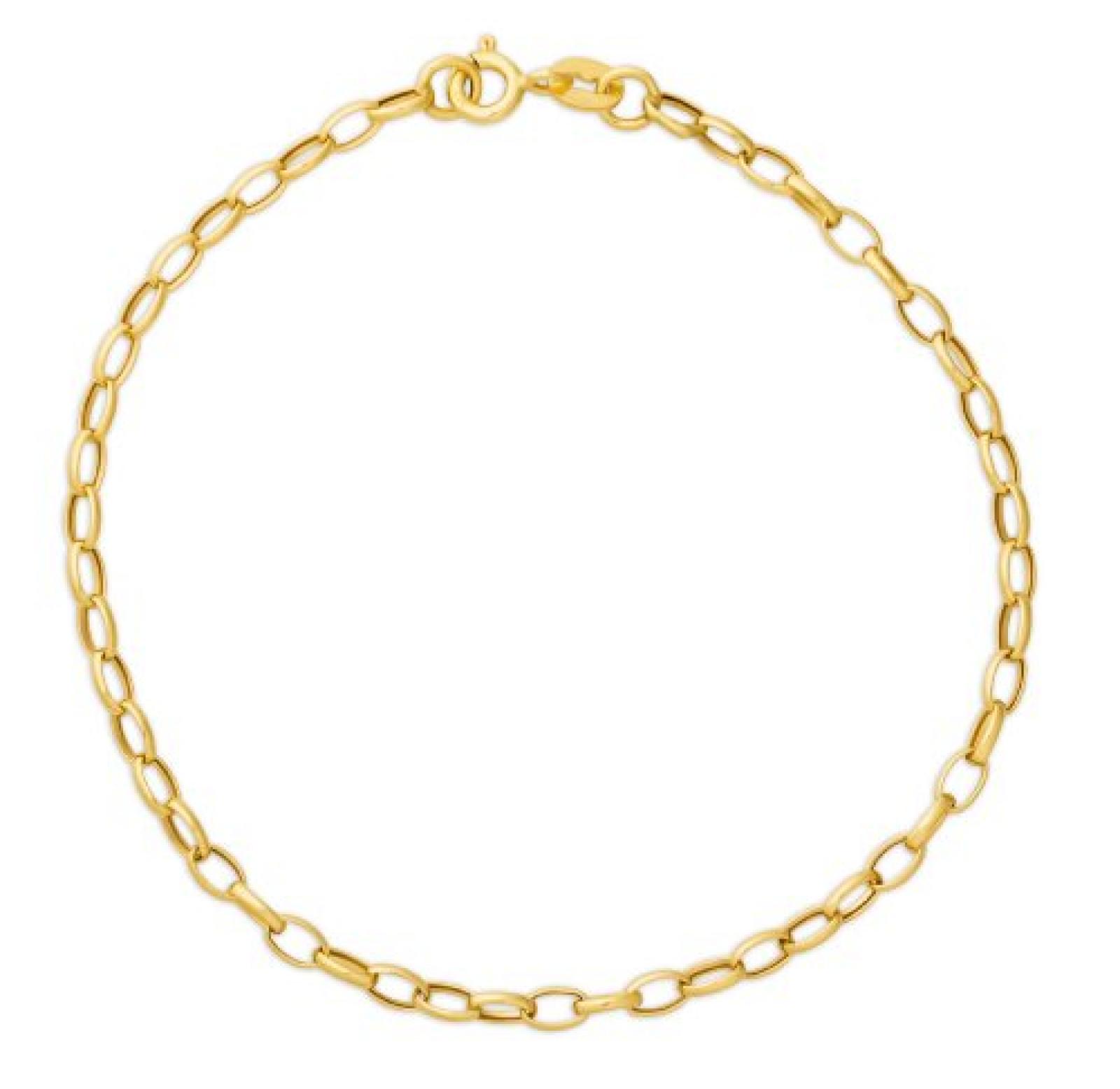 Miore Damen-Armband 9 Karat 375 Gelbgold 19.5cm MSIL926B 