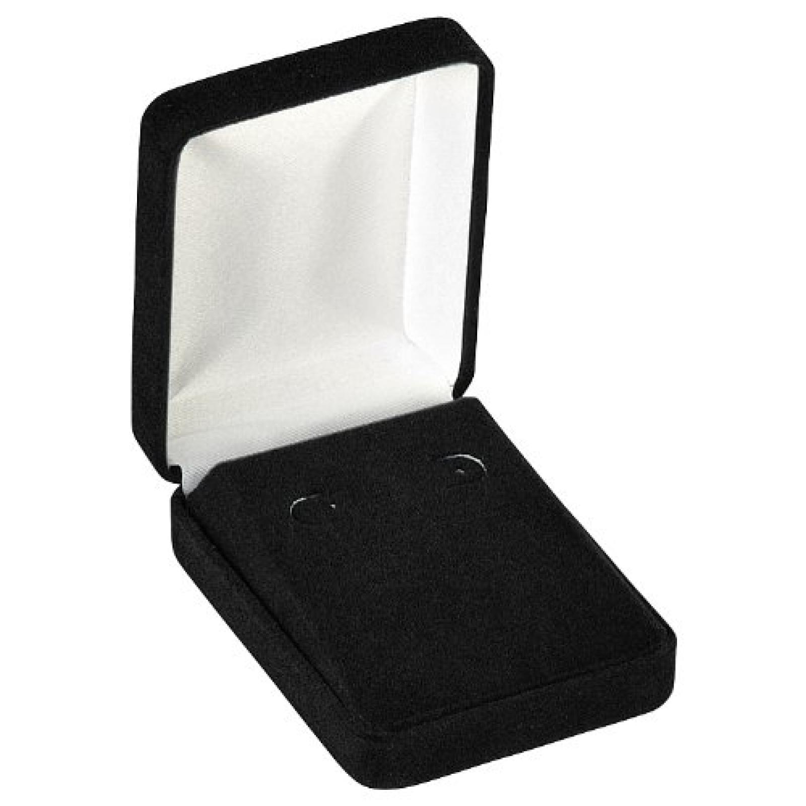 HOOP EARRING BOX - BLACK-HOOP EARRING BOX 