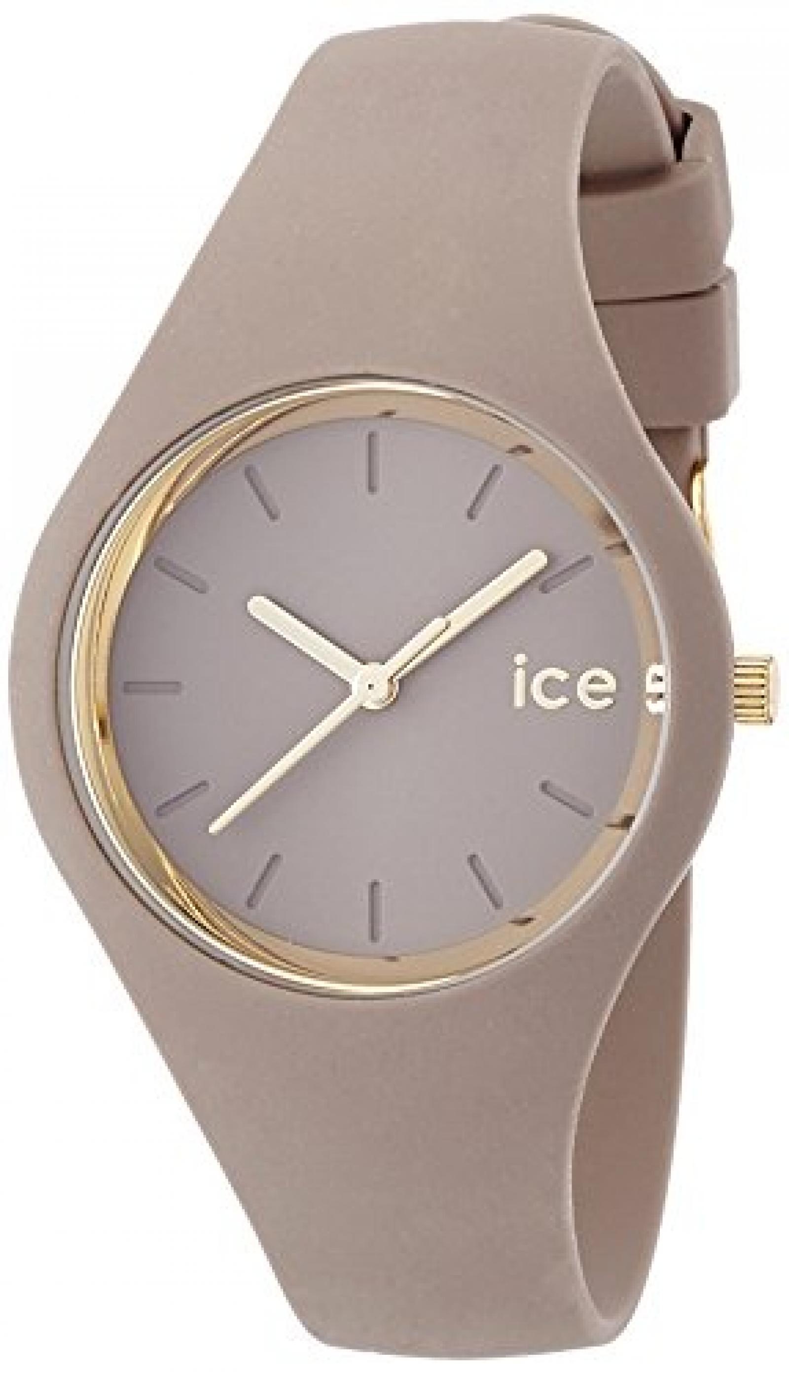 Ice-Watch Damen-Armbanduhr Glam Forest Caribou Analog Quarz Silikon ICE.GL.CAR.S.S.14 
