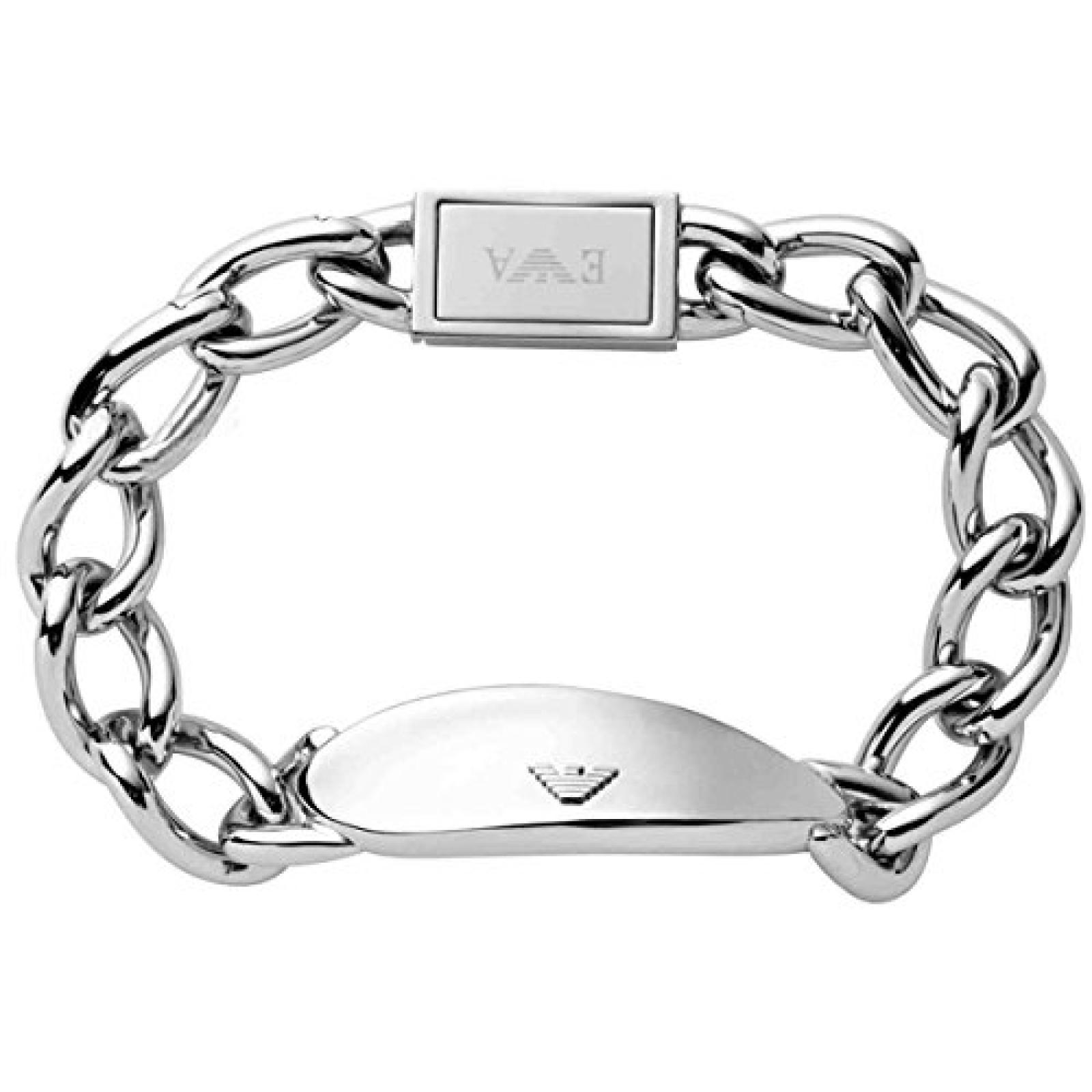 Emporio Armani Herren Armband Edelstahl 19 cm EGS1378040 