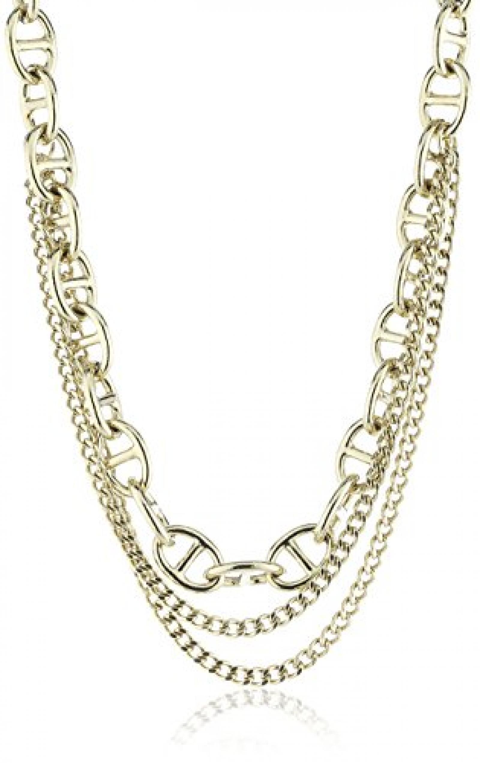 Dyrberg/Kern Damen Halskette Vergoldetes Metall Swarovski-Kristall 336242 