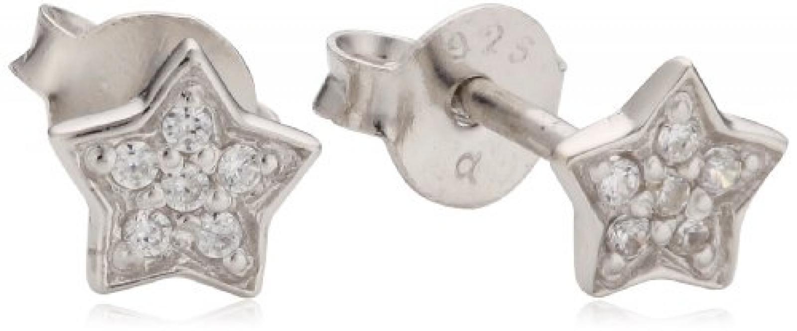 s.Oliver Jewels Kinder-Ohrstecker Stern 925 Sterling Silber 416153 