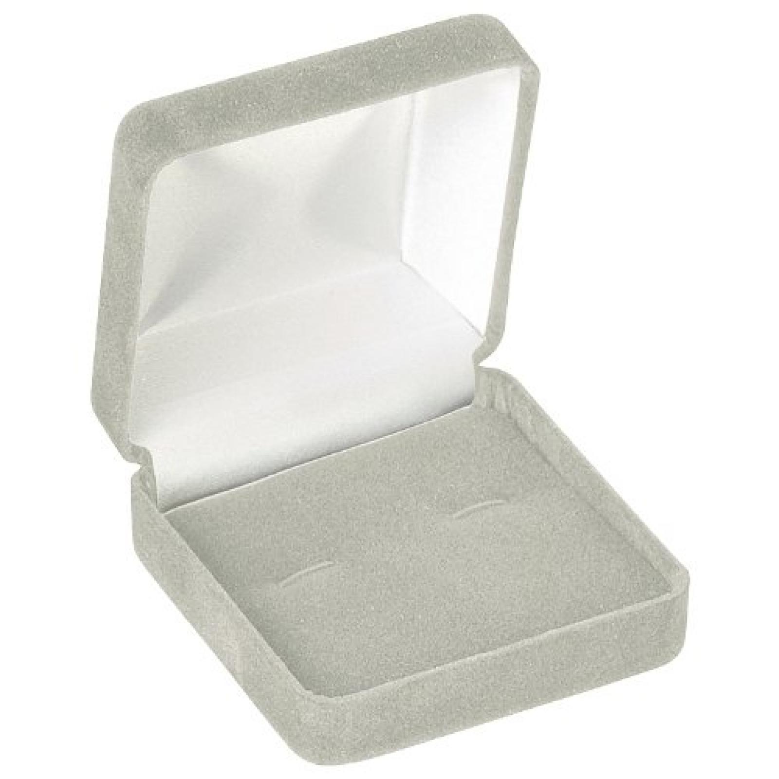 CUFFLINK BOX - LIGHT GREY-CUFFLINK BOX 