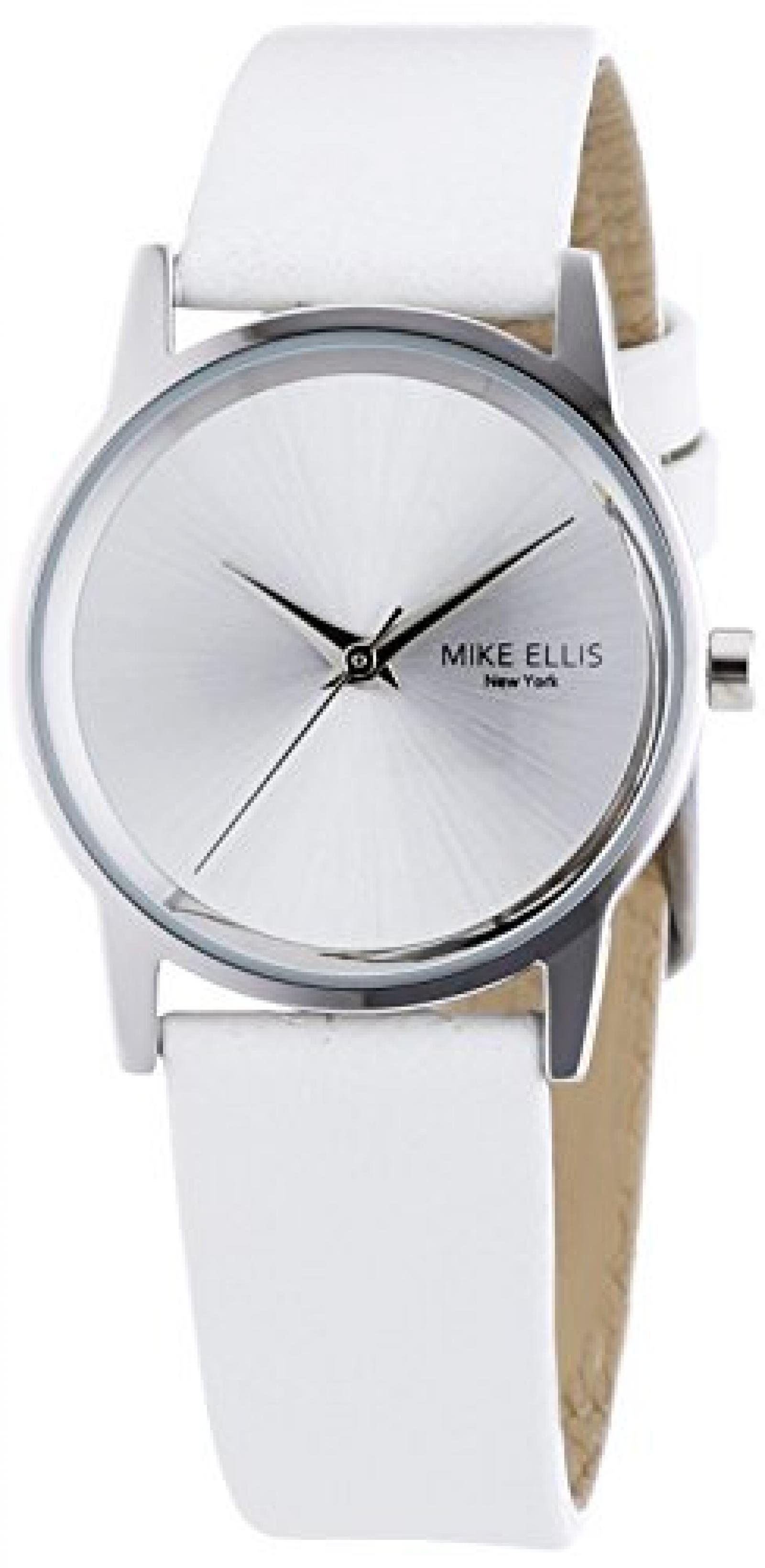 Mike Ellis New York Damen-Armbanduhr XS AW Analog Quarz Leder SL4-60230C 