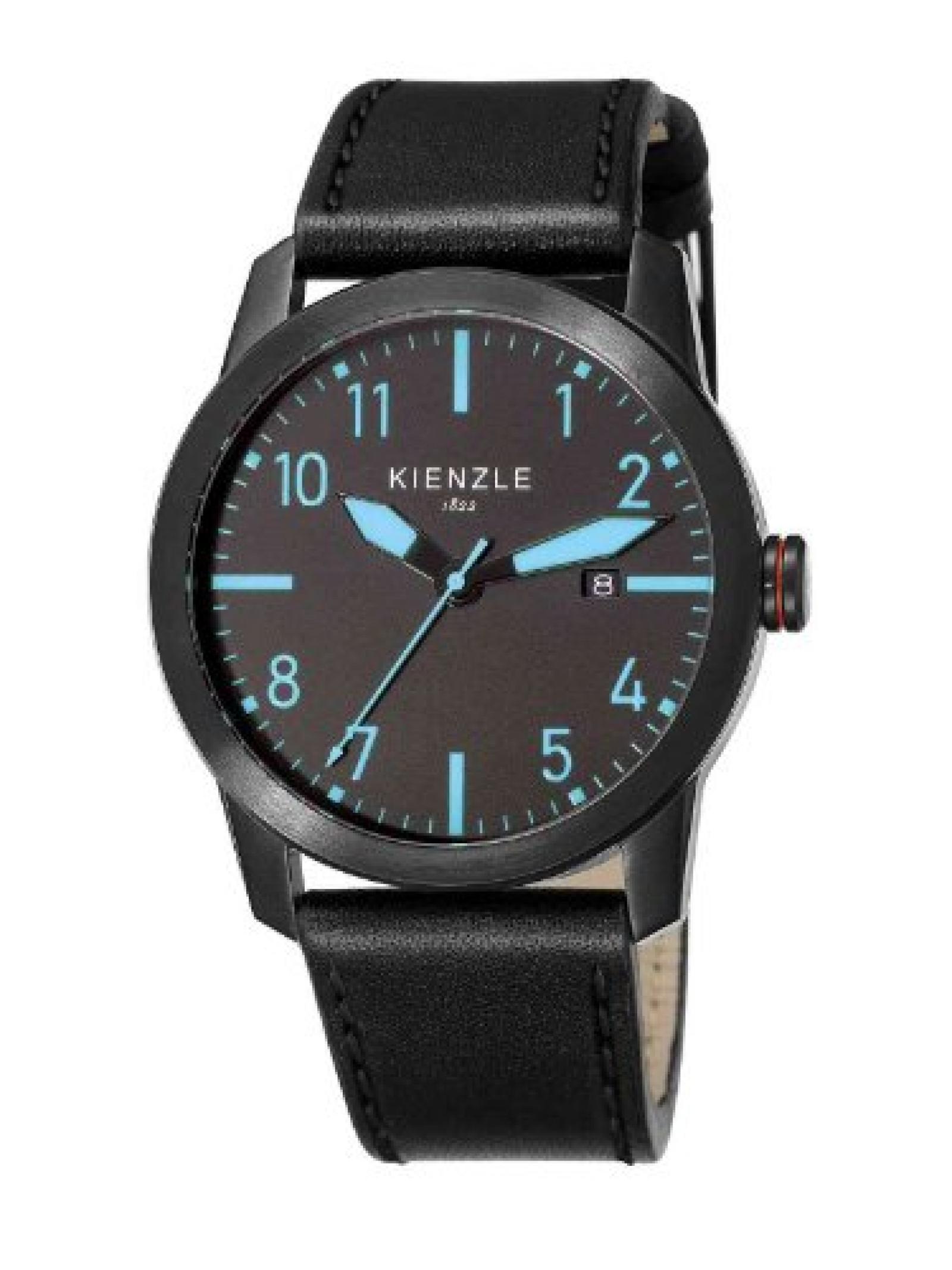 Kienzle Herren-Armbanduhr XL Analog Leder K3081043041 