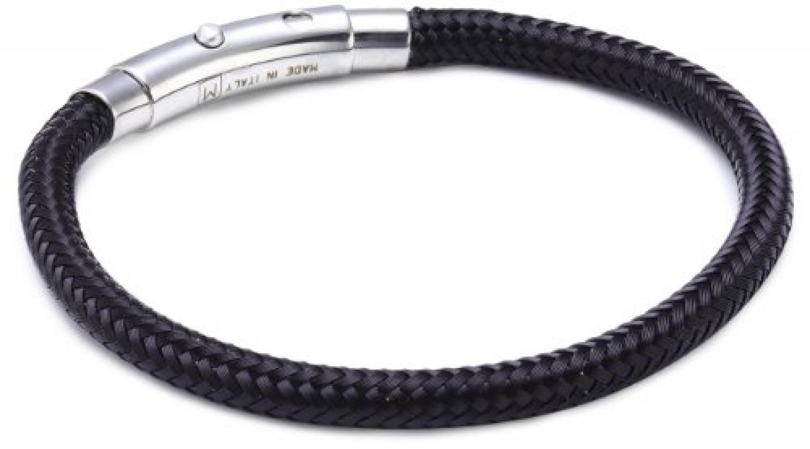 Nomination Damen-Armband You-Cool aus Stahl und Kupfer 21 cm Größenvariabel (Schwarz) 025300/015 