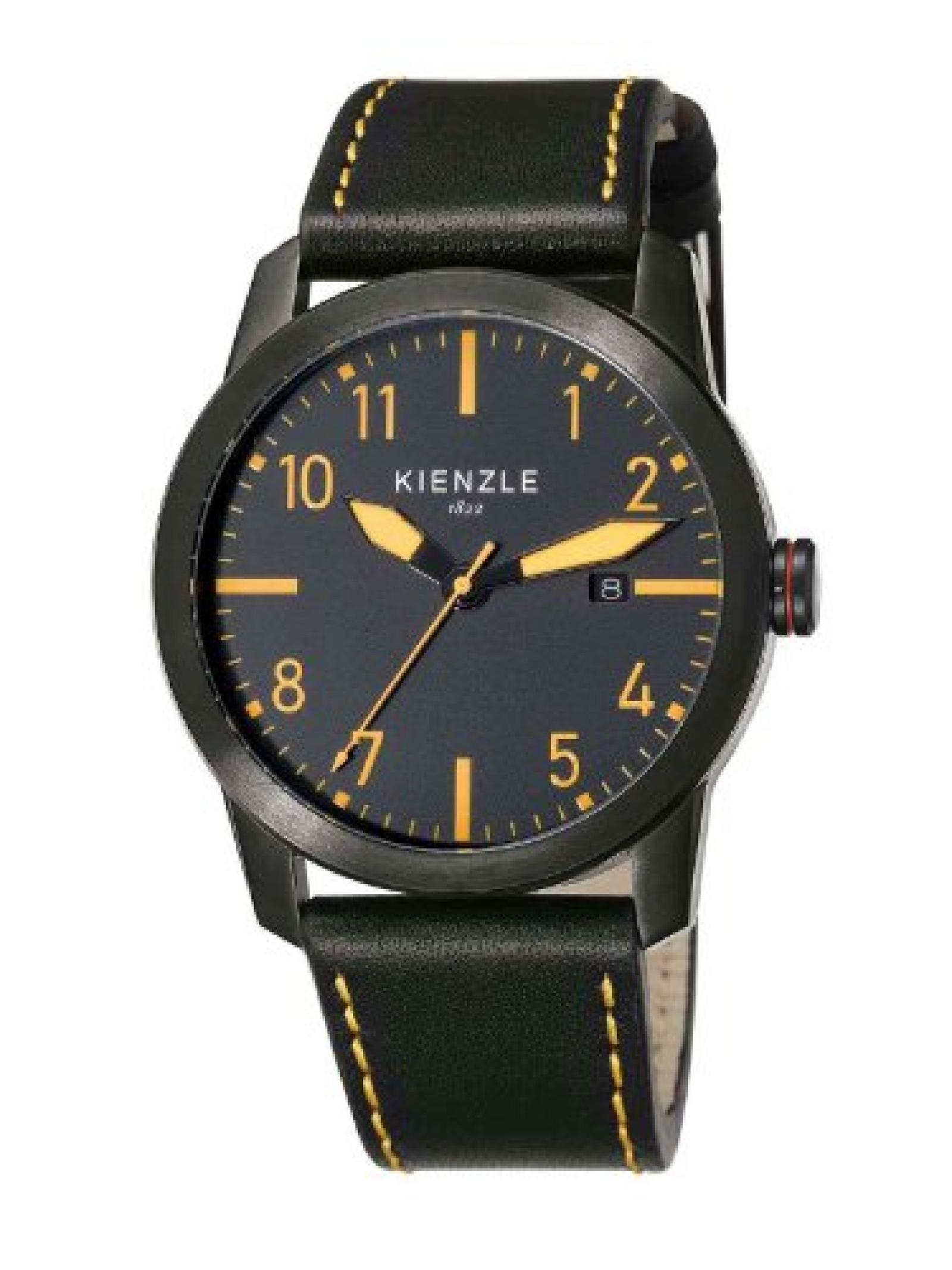 Kienzle Herren-Armbanduhr XL Analog Leder K3081043021 