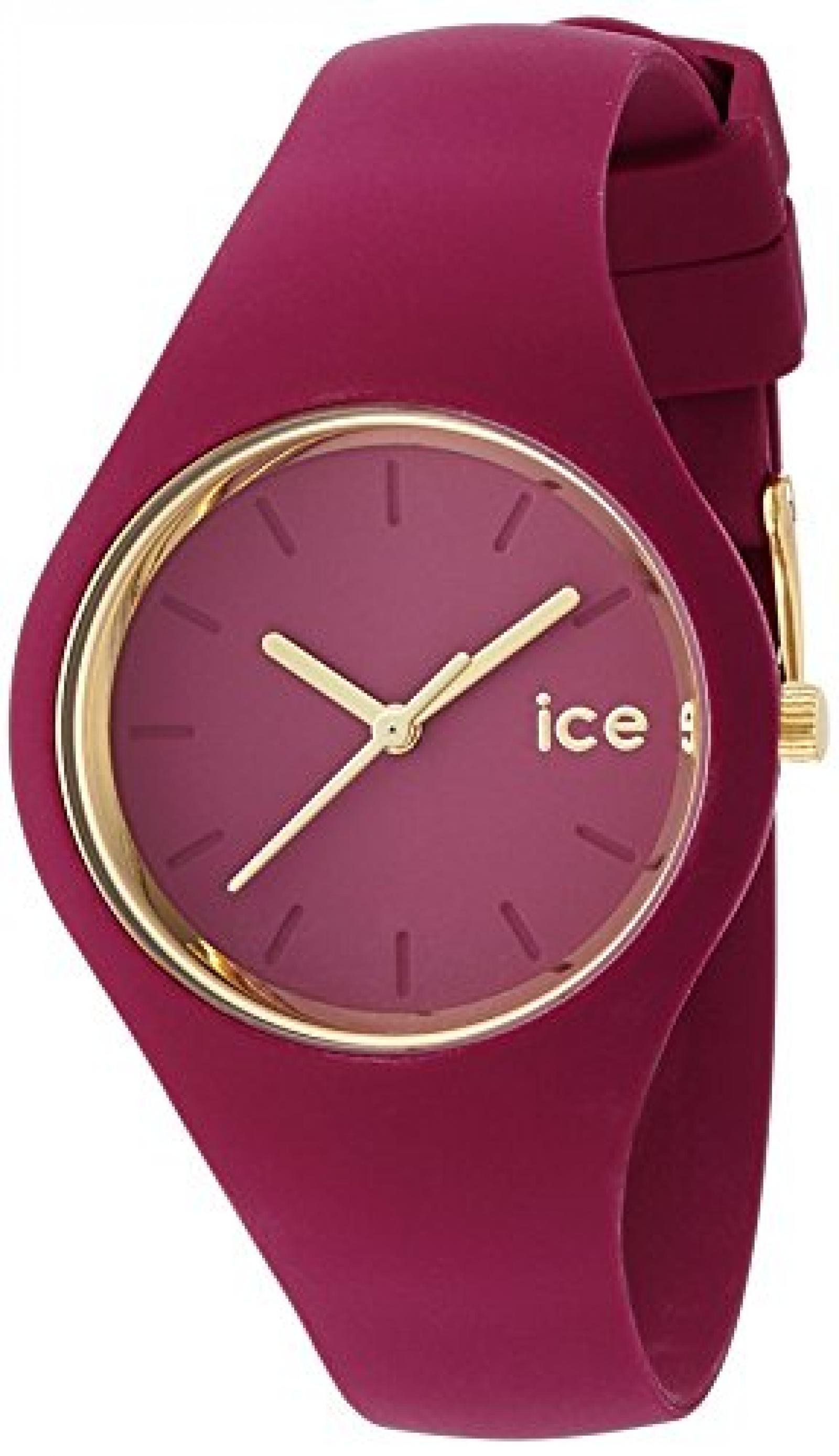 Ice-Watch Damen-Armbanduhr Glam Forest Anemone Analog Quarz Silikon ICE.GL.ANE.S.S.14 