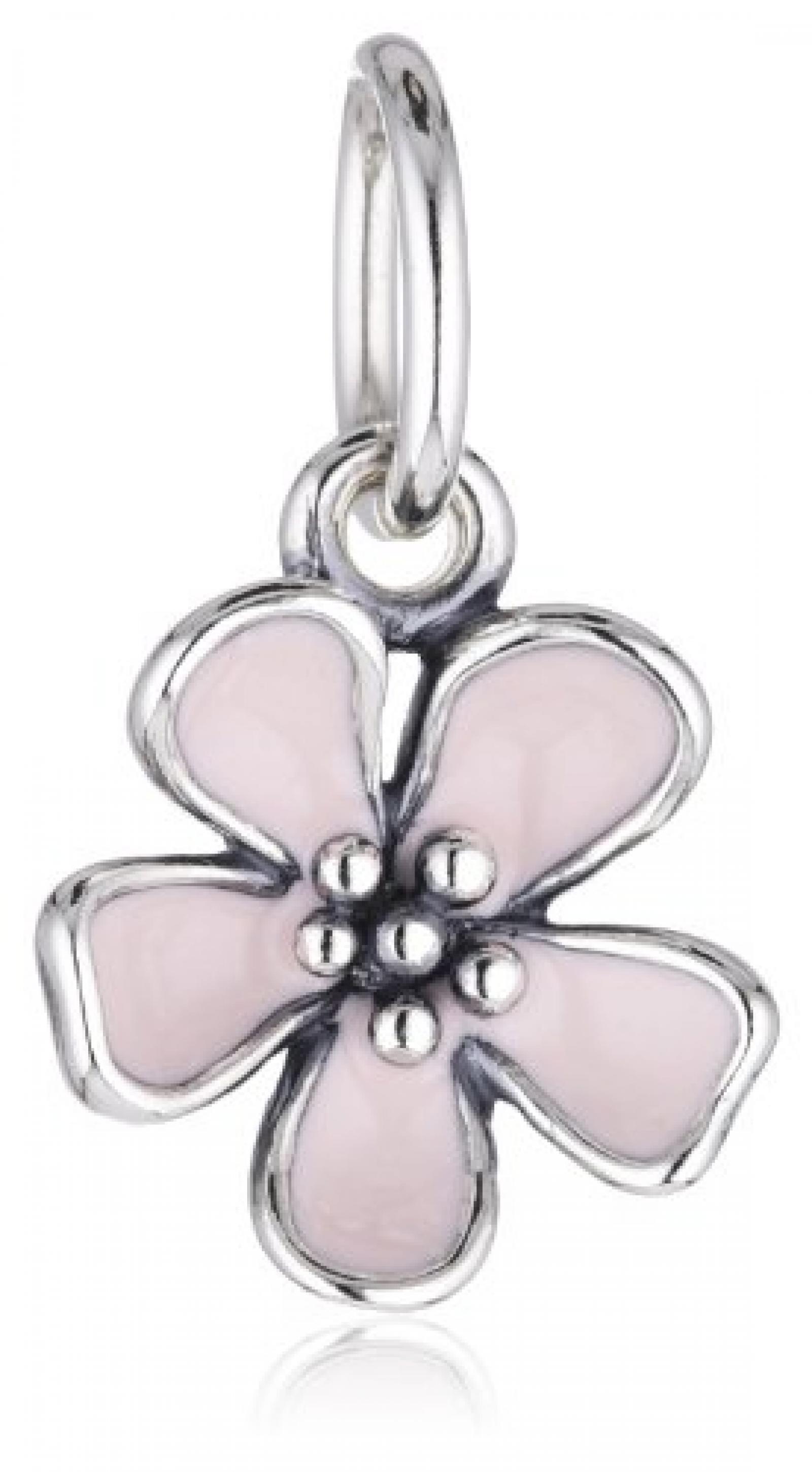 Pandora Damen-Anhänger 925 Sterling Silber Emaille rosa 390347EN40 