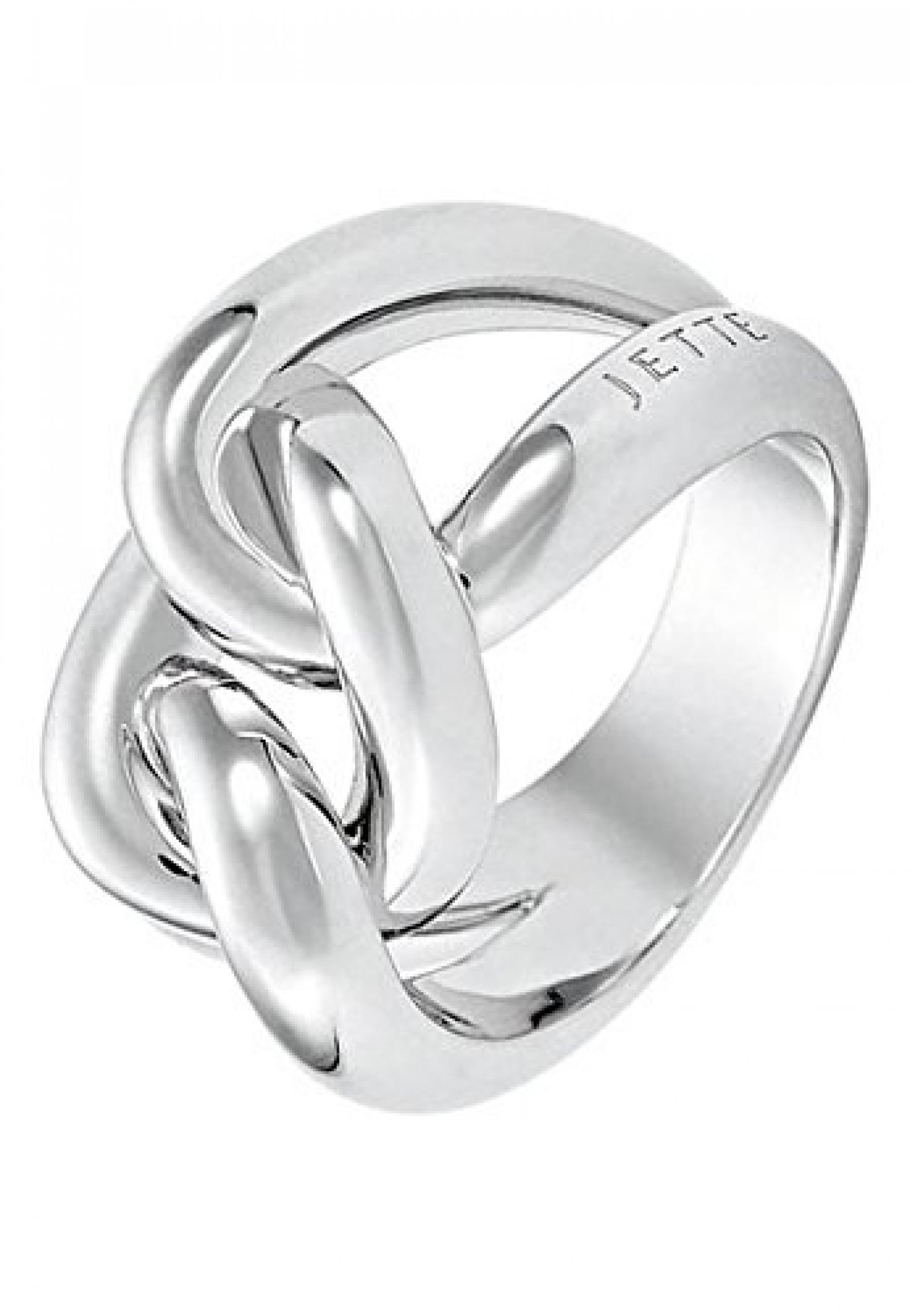 JETTE Silver Damen-Ring CONNECTED Silber (silber) 