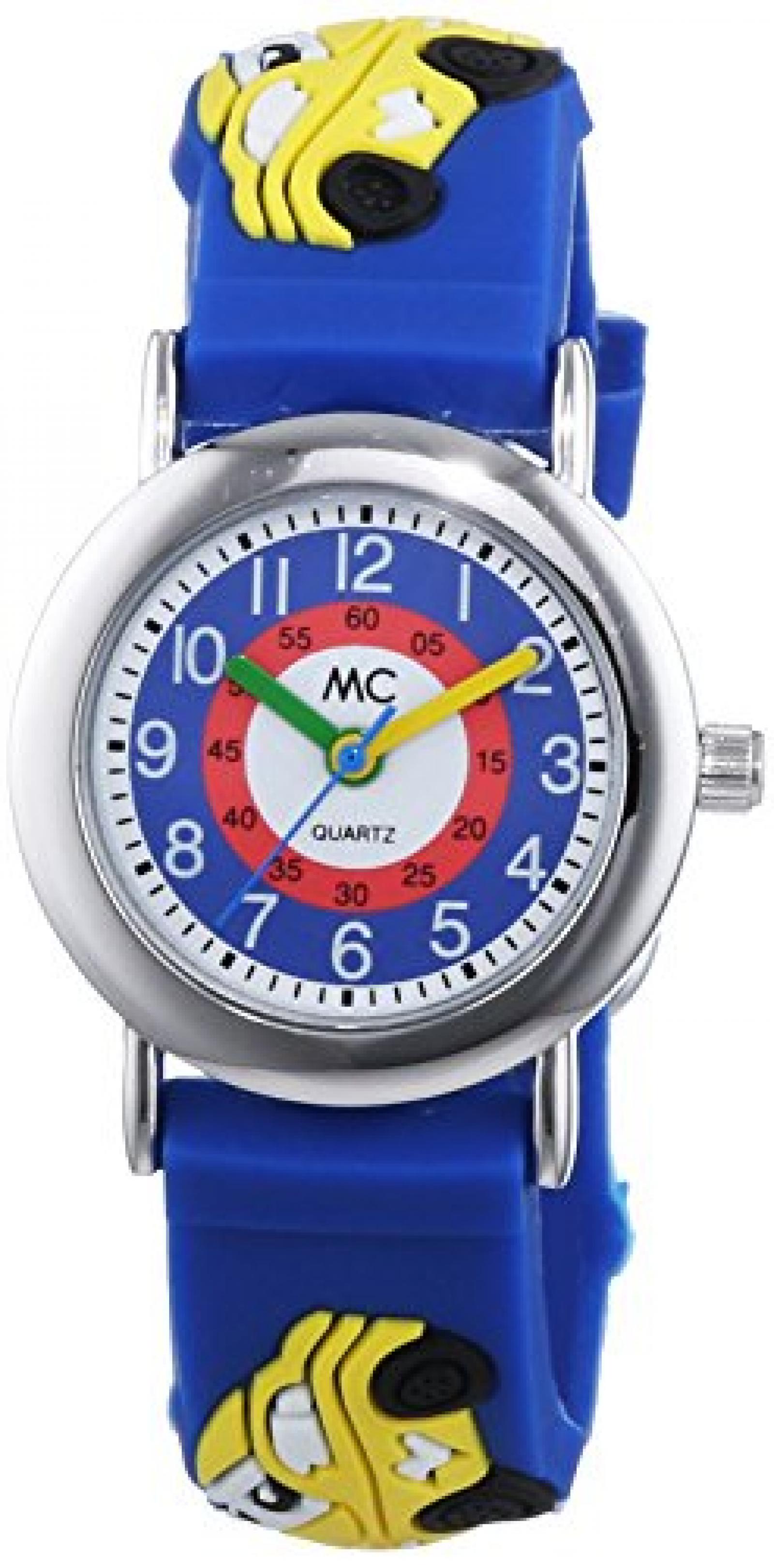 MC Timetrend Jungen-Armbanduhr Auto Lernuhr Quarz Plastik 51320 