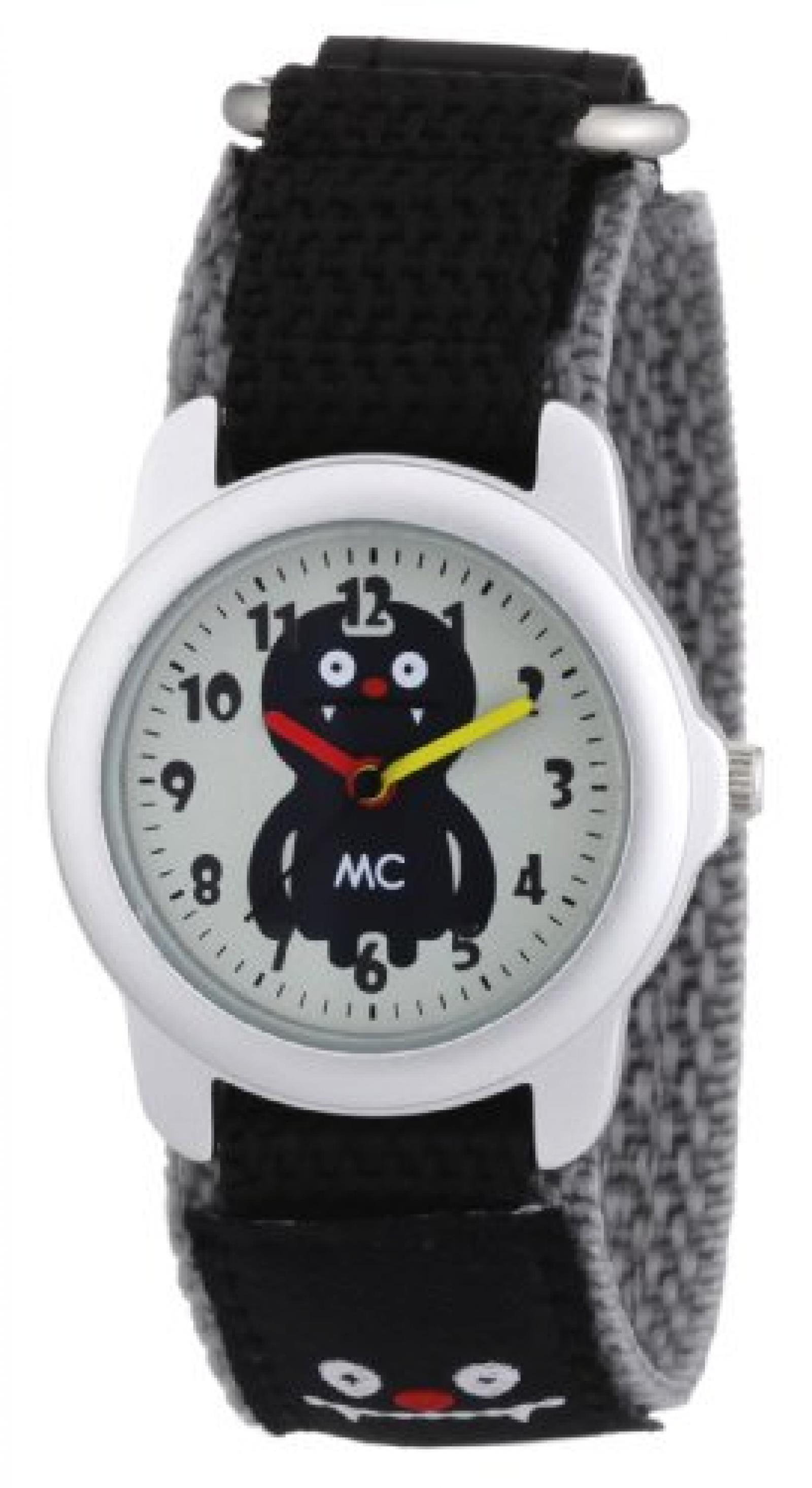 MC Timetrend Jungen-Armbanduhr Monster Analog Quarz Textil 10312 