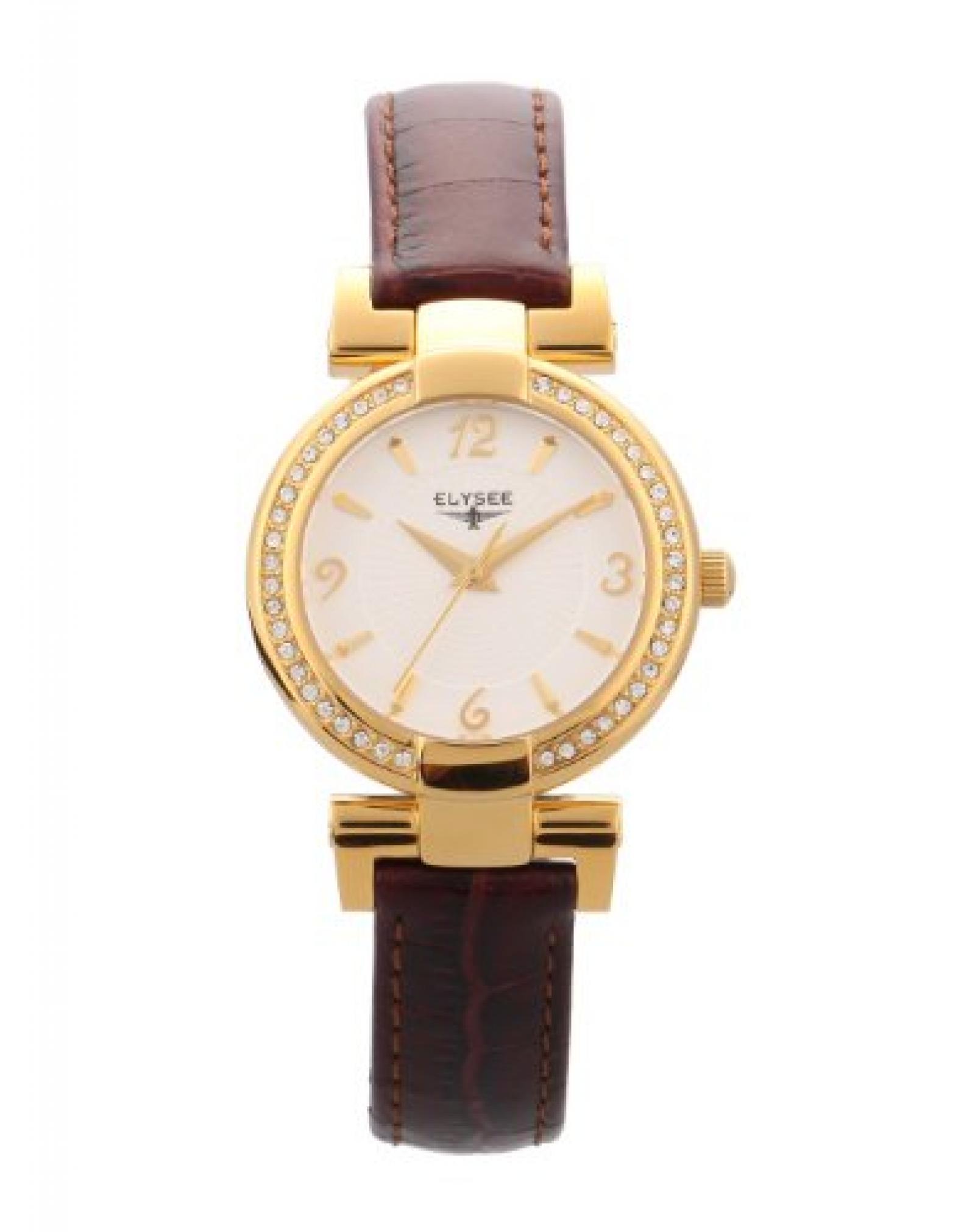 Elysee Damen-Armbanduhr XS ANGELINA Analog Leder 33032 