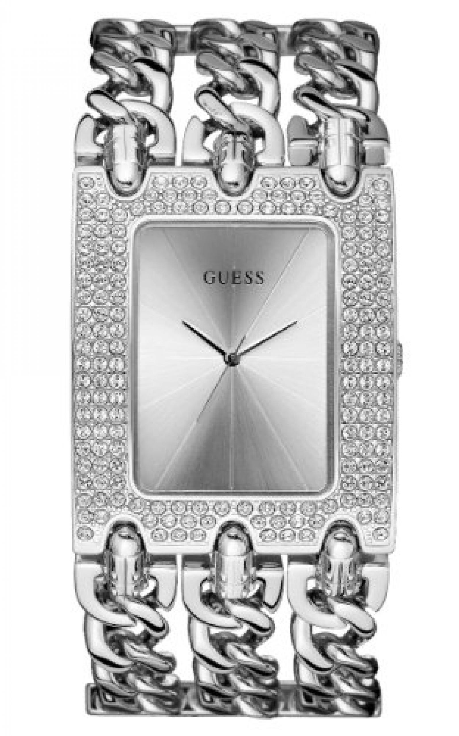 Guess Damenarmbanduhr Heavy Metal W13097L1 