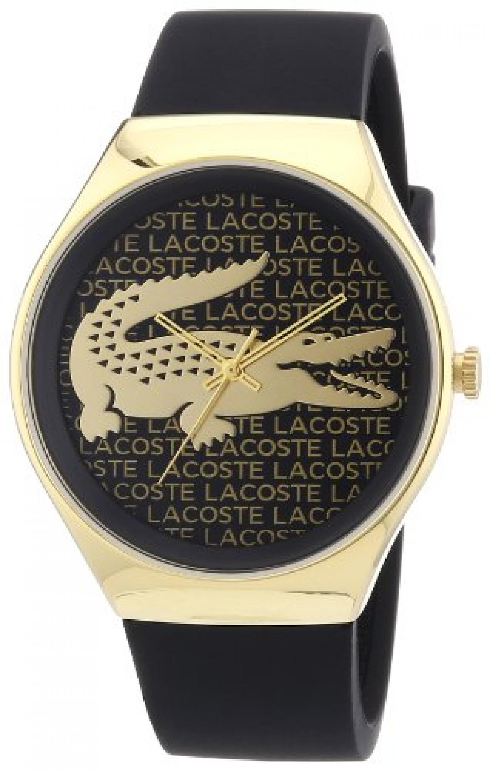 Lacoste Damen-Armbanduhr Analog Quarz Silikon 2000808 