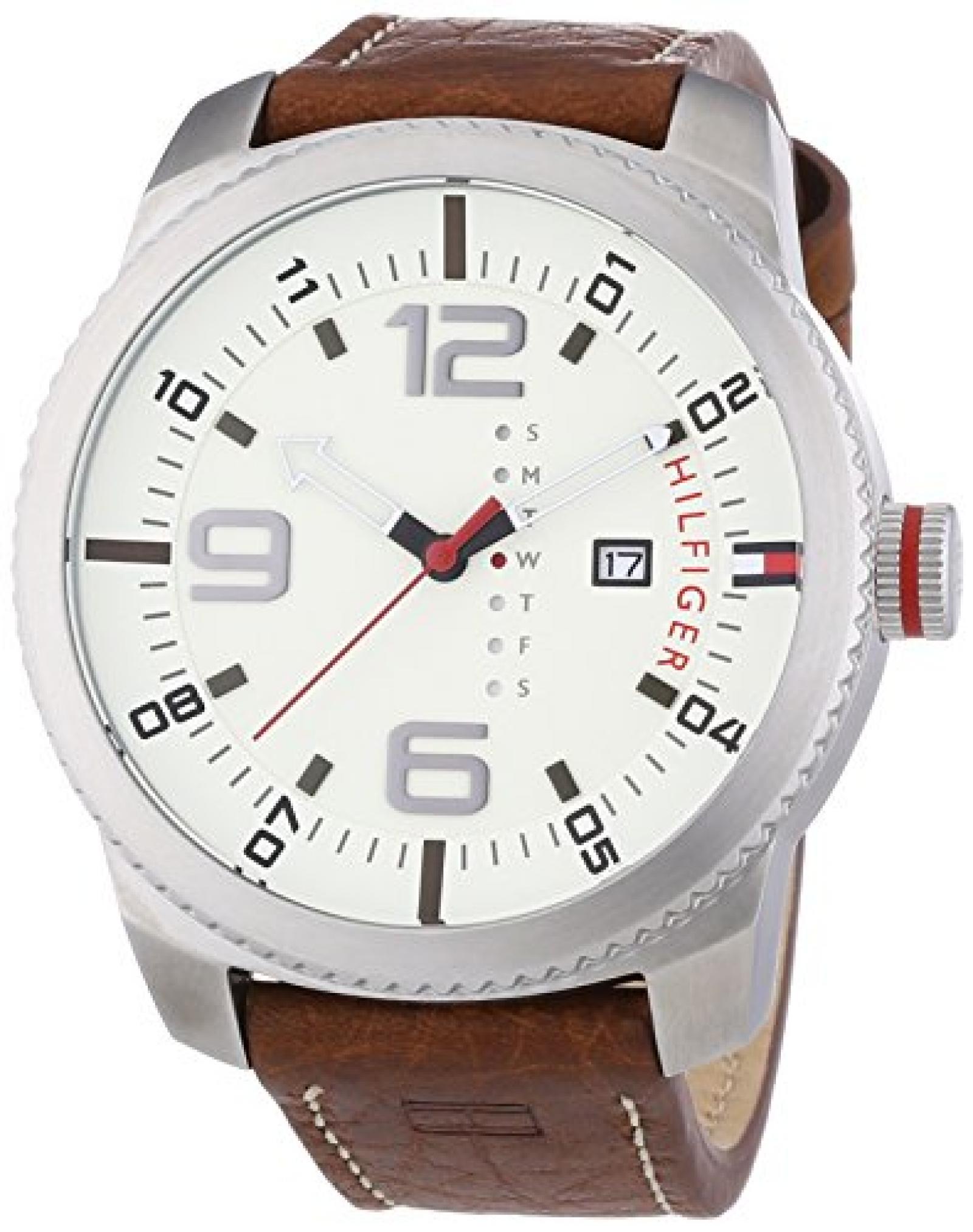 Tommy Hilfiger Herren-Armbanduhr XL Graham Casual Sport Analog Quarz 1791013 