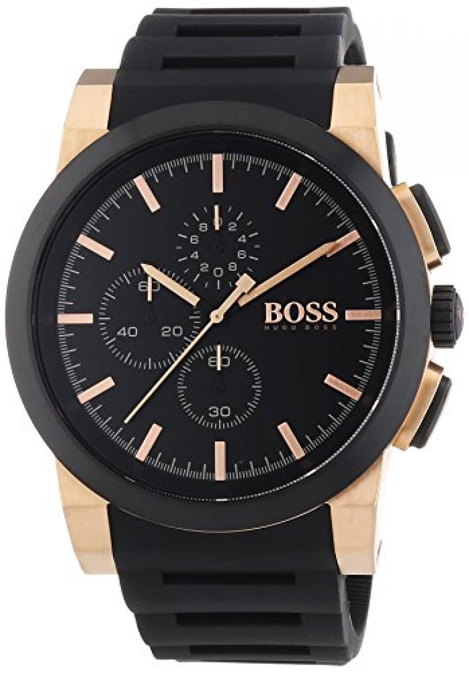 Hugo Boss Herren-Armbanduhr XL Neo Chronograph Quarz Silikon 1513030 