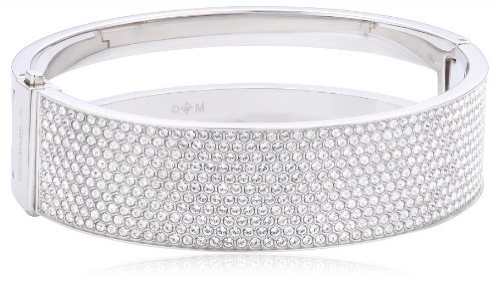 Swarovski Damen-Armreif Stone Edelstahl weiß 1156344 