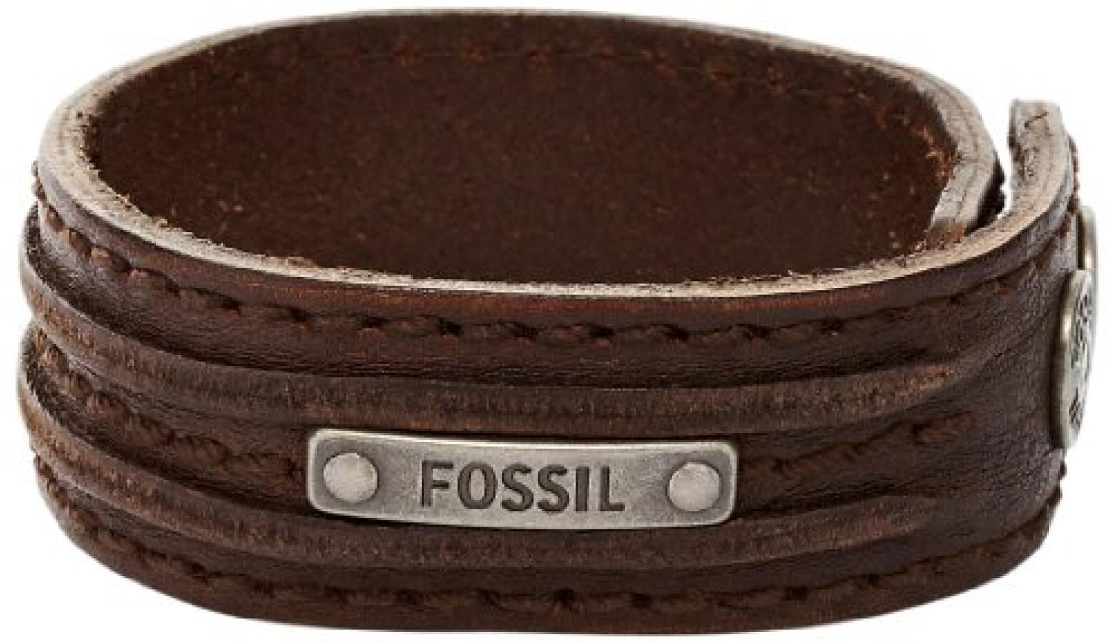 Fossil Jewelry Herren-Armband Leder braun JA5744716 