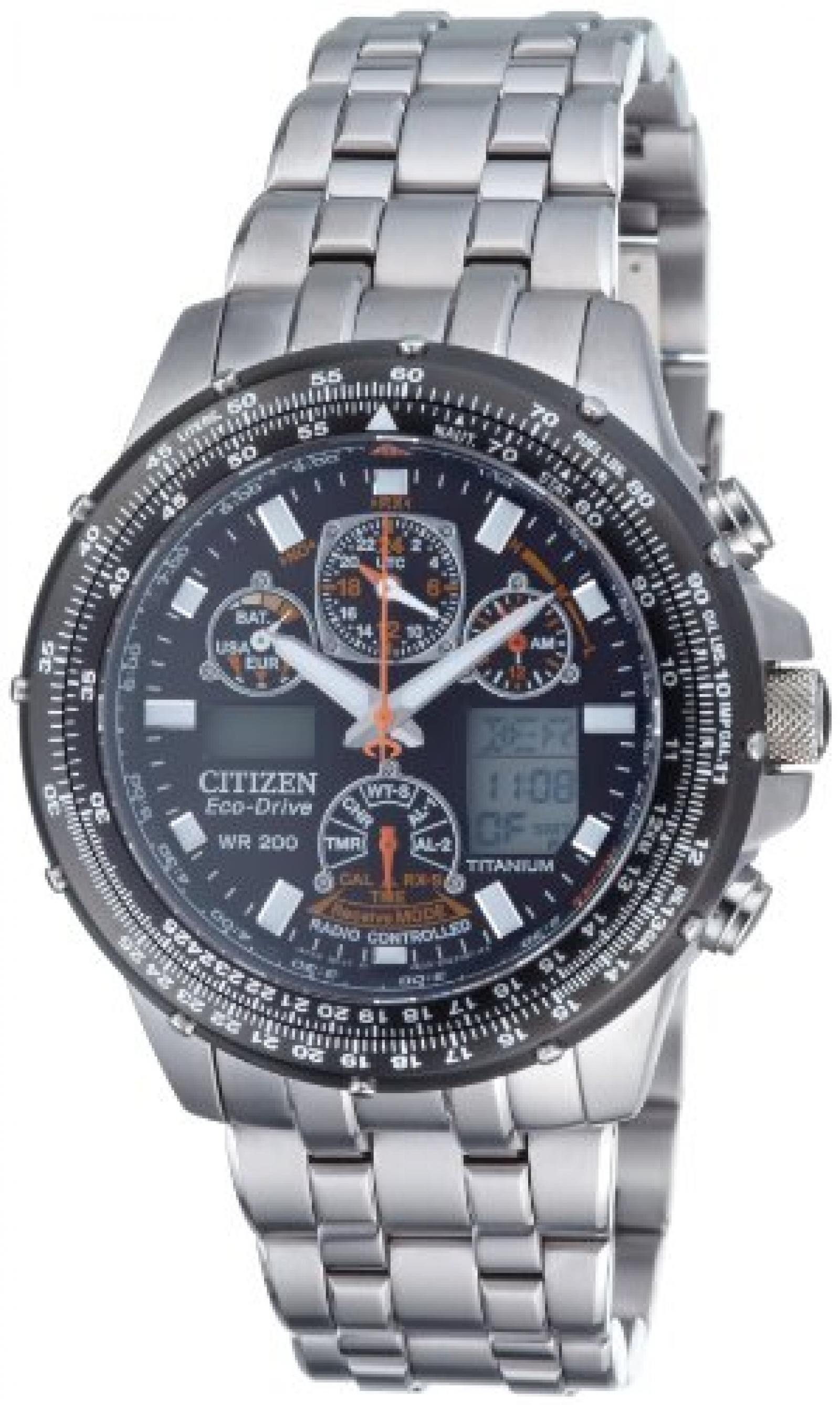 Citizen Herren-Armbanduhr Promaster Super Skyhawk Chronograph Quarz JY0080-62E 