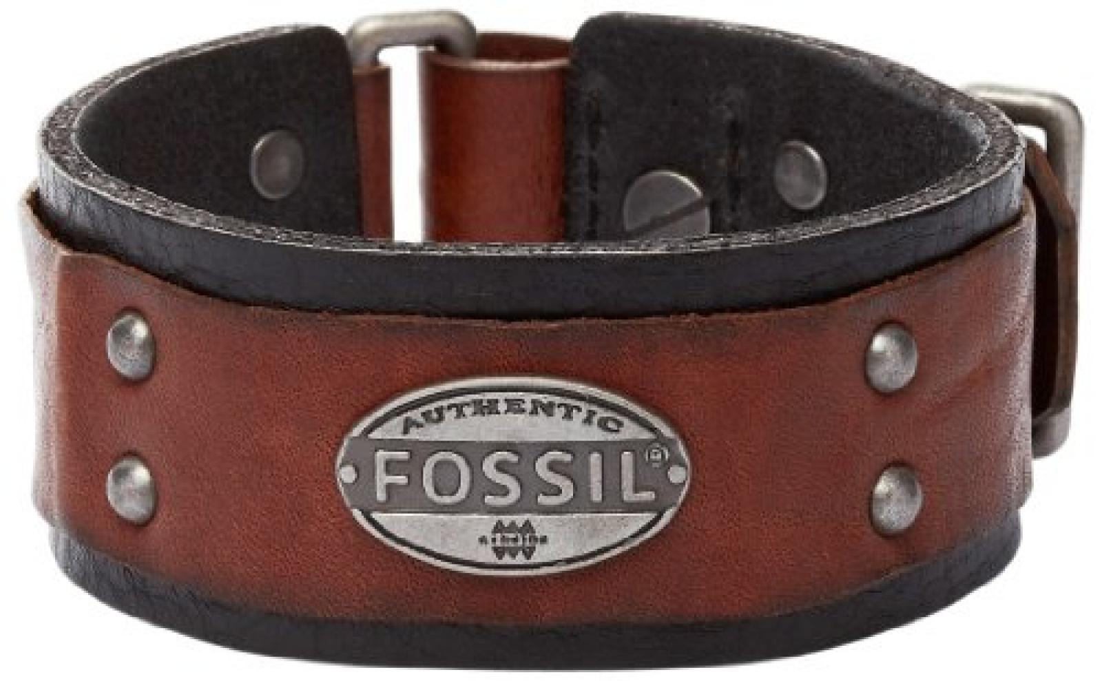 Fossil Jewelry Herren-Armband Leder braun JA5751716 