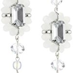 Sweet Deluxe Damen-Ohrstecker Adalberta silber/weiß 00941 B007FD2YXG