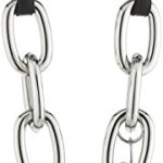 Dyrberg/Kern Damen Halskette Versilbertes Metall Kristall 336292 B00LFIL8W0