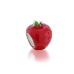 Bling Jewelry 925 Sterling-Silber Lehrer Red Apple Bead Pandora kompatibel B004ZFJKSO