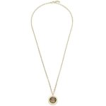 Leonardo Jewels Damen-Halskette Edelstahl Matrix gold/braun 15089 B00DVCW51Q