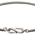 Pilgrim Jewelry Herren Armband Versilbert Diamant Edge 19.0 cm weiß 461346002 B00FYS1EBM