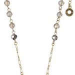 Pilgrim Jewelry Damen-Halskette Messing Pilgrim Damen-Halskette mit Anhänger aus der Serie Russian loving vergoldet,lila 38.0 cm 231332301 B00ESBBDXA