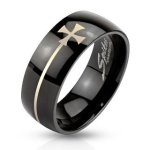 Coolbodyart Unisex Edelstahl Ring schwarz "Eiserne Kreuz" verf&uuml;gbare Ringgr&ouml;&szlig;en 60 (19) – 72 (23) B00EH6KS00
