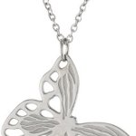 Nomination Damen Halskette Edelstahl Swarovski-Kristall Butterfly weiß 021378/001 B00DNUJO9W