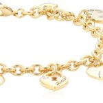 Guess Damen-Armband Interlocking Love Edelstahl Kristall vergoldet 17+3 cm UBB11324 B00BEZZQYU