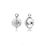 Pandora Damen-Ohring-Einhänger 925 Silber Zirkonia transparent – 290683CZ B00OZF3D1Y