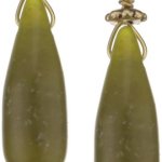 PILGRIM 511-025 Ohrring-Charms Anhänger, vergoldet, grün B001HFDQ7G