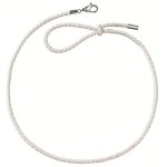 Morellato Damen-Halsband Edelstahl Leder silber SCZH4 B0044S8A0Q