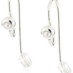 Pandora Damen-Ohrringe 925 Sterling Silber Süßwasser Zuchtperle weiß 290671P B00BFPPR6Q