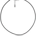 Pandora Damen-Halskette Leder schwarz KASI 59397BK45 B001HFA2L4