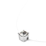 Invisible und Swarovski Crystal Element Weiß – Blue Pearls – CRY E700 J B00BB44D8Y