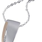 Goldmaid Damen-Halskette 925 Sterling Silber weiß Diamanten 5 Diamanten 0,05 ct. 45 cm Sd C5230S B00COZGIGO
